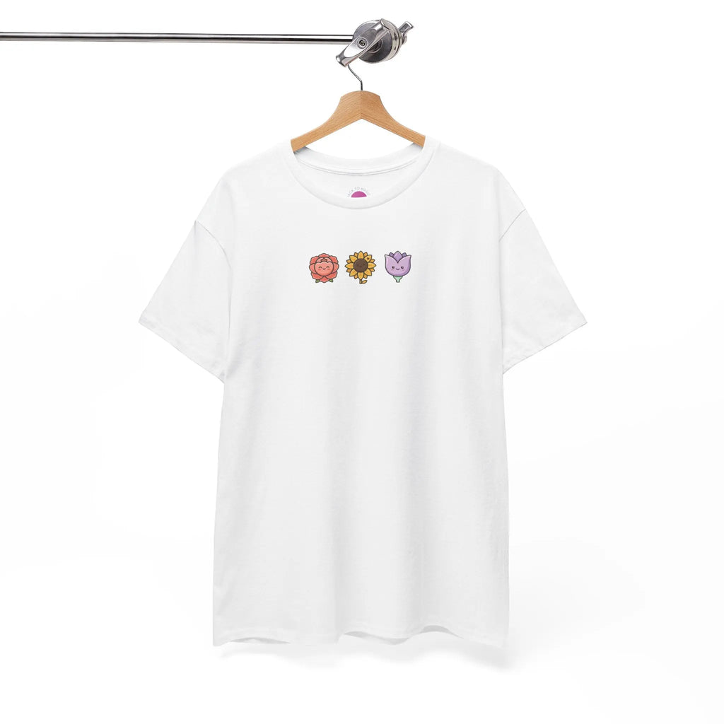 Back to School Flower Tee — Floral Teacher & Student Welcome Shirt Printify