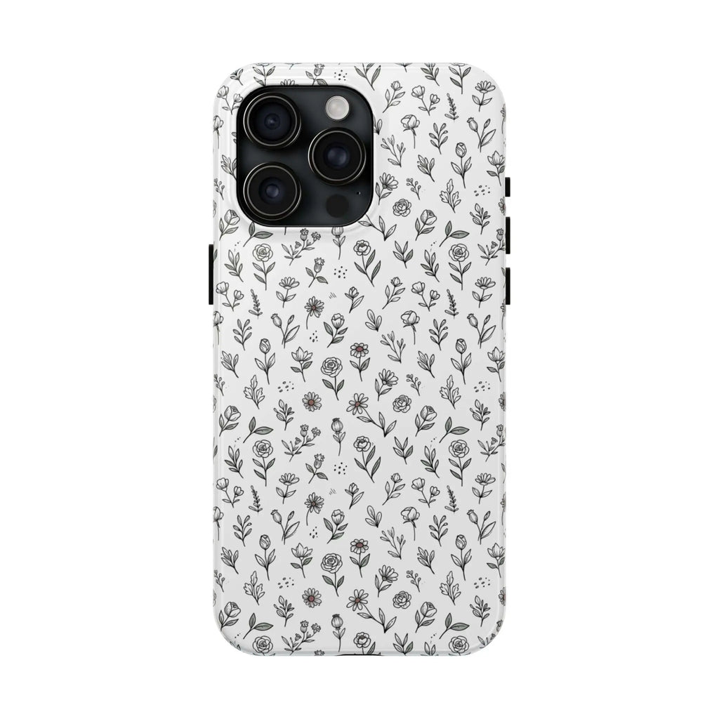 Floral Summer Vibe Phone Case — Tough Protective Floral All‑Over Print Printify