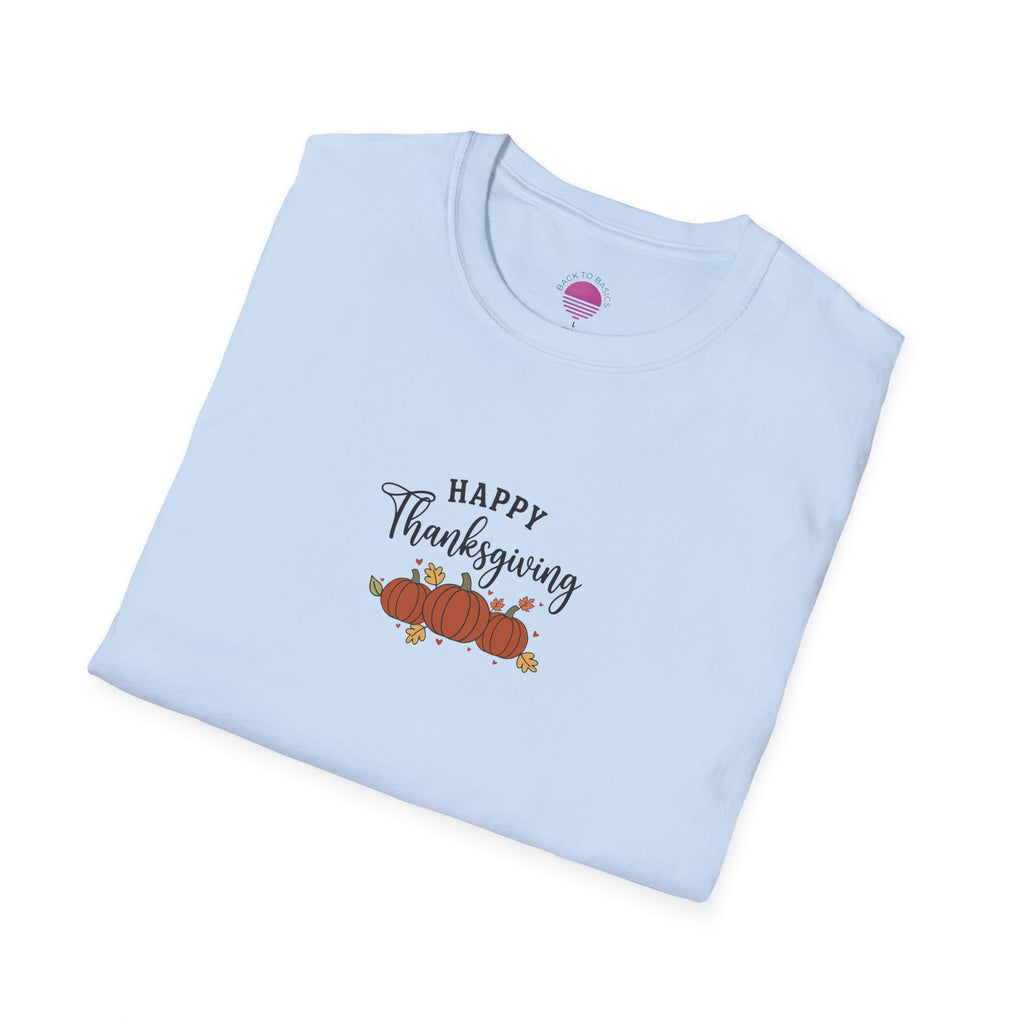 Happy Thanksgiving Pumpkin T-Shirt