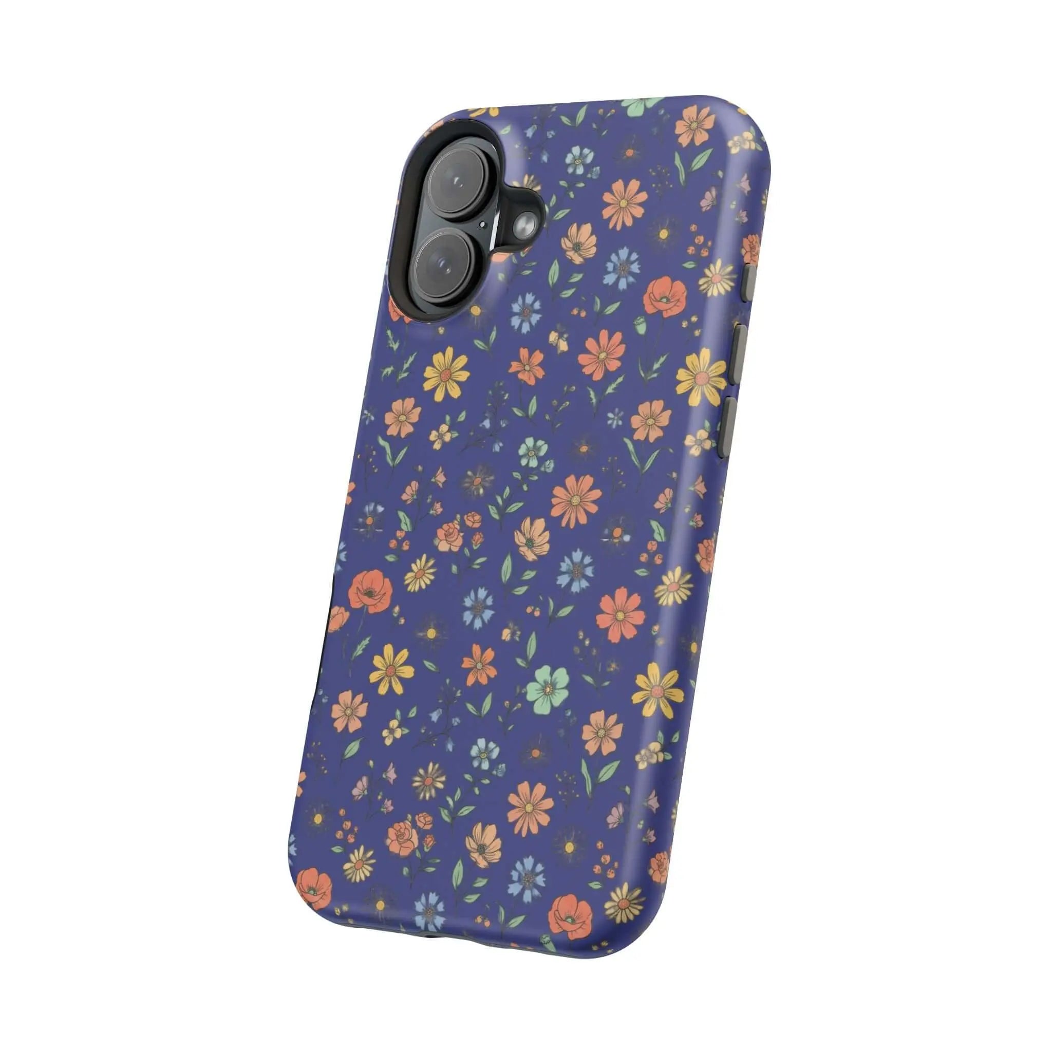 Floral All-Over Seasonal Print Phone Case — Magnetic Impact-Resistant Printify