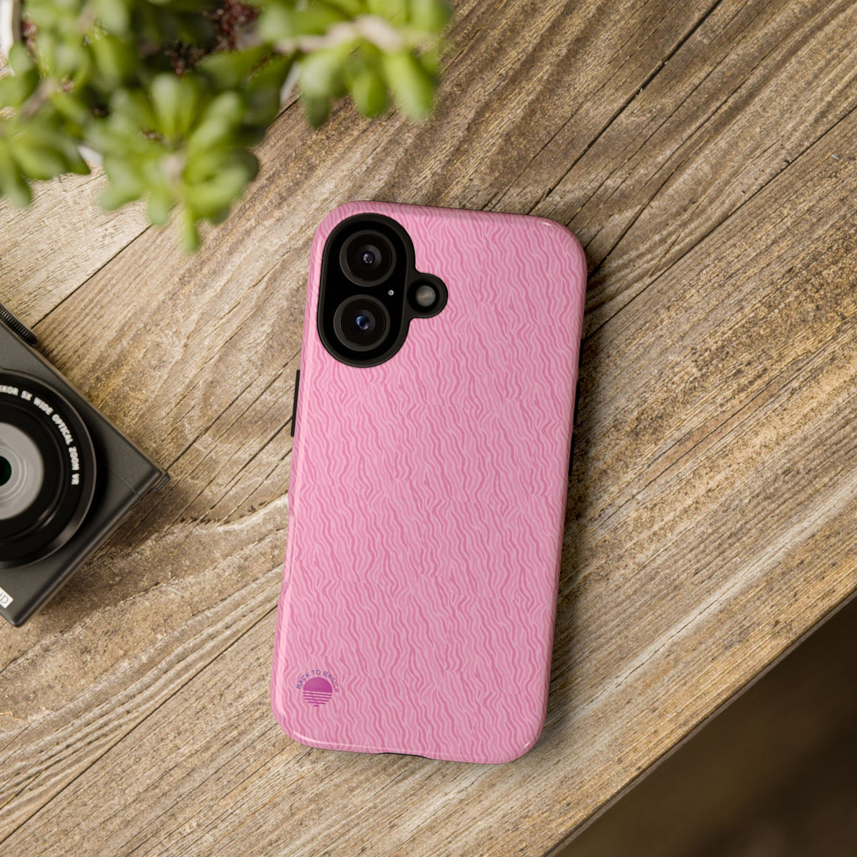 Micro-design pink zebra