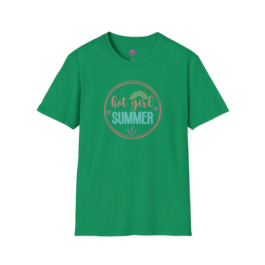 Hot Girl Summer Beachy Sun T-Shirt Printify Back To Basics