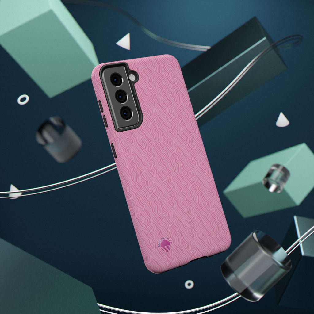 Android All over print pink zebra
