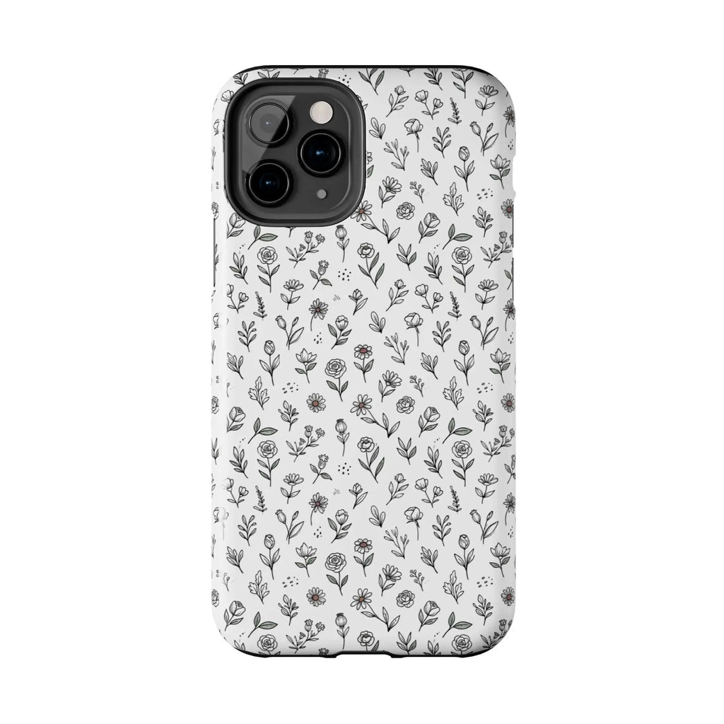 Floral Summer Vibe Phone Case — Tough Protective Floral All-Over Print Printify