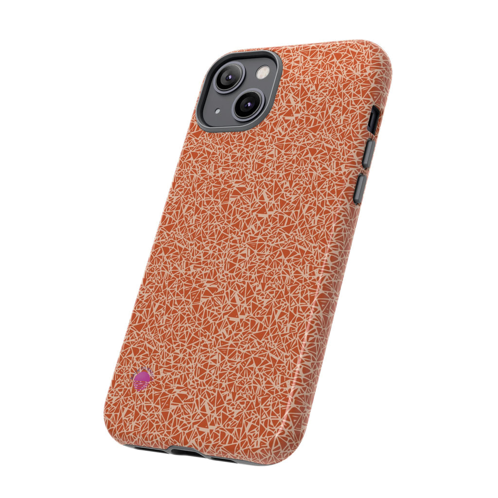 Micro-design phone cases orange