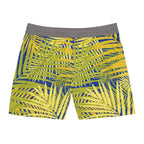 Men's Tropical Swim Shorts — Tropical Vibe Mid-Length Swim Shorts Printify