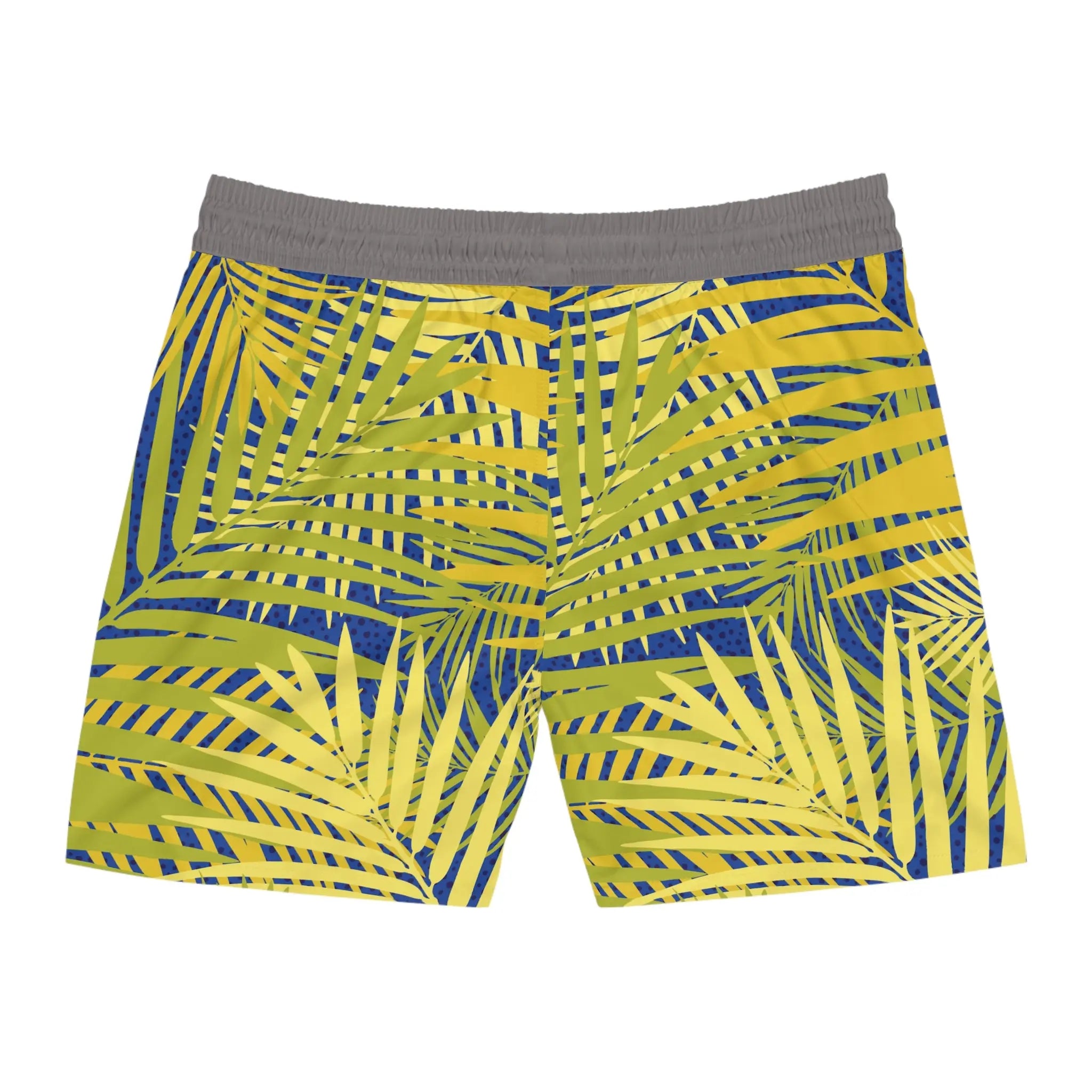 Men's Tropical Swim Shorts — Tropical Vibe Mid-Length Swim Shorts Printify