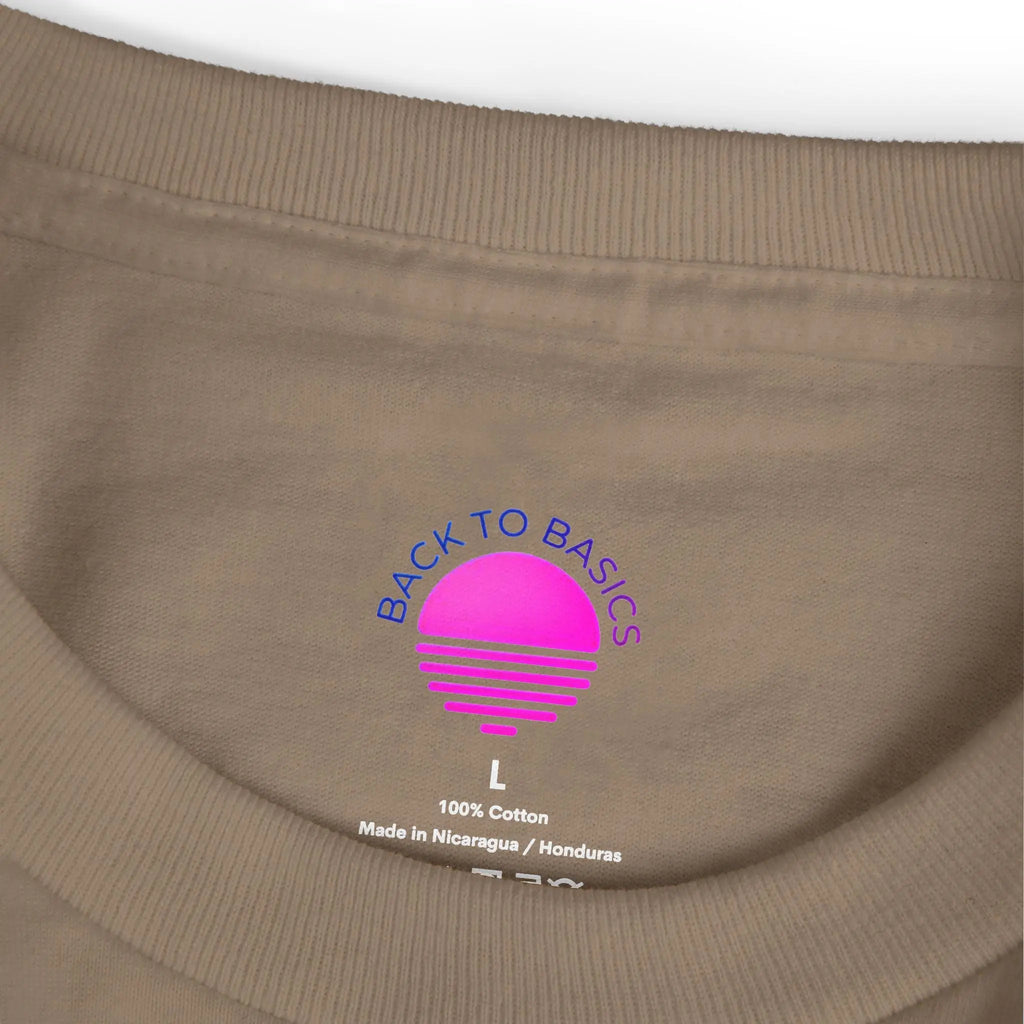 Motivational Unisex Heavyweight Tee - 'Never Give Up' Printify