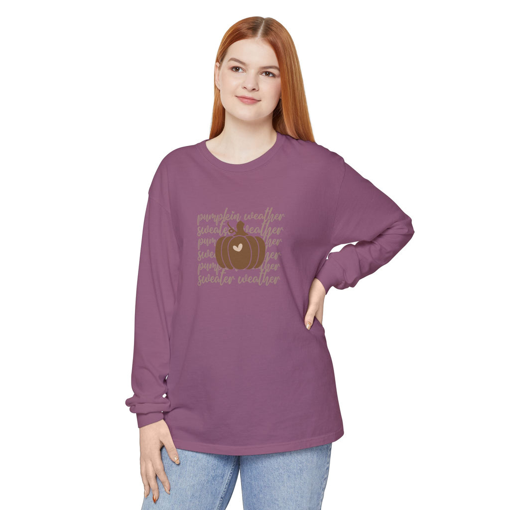 Pumpkin Weather Long Sleeve Tee