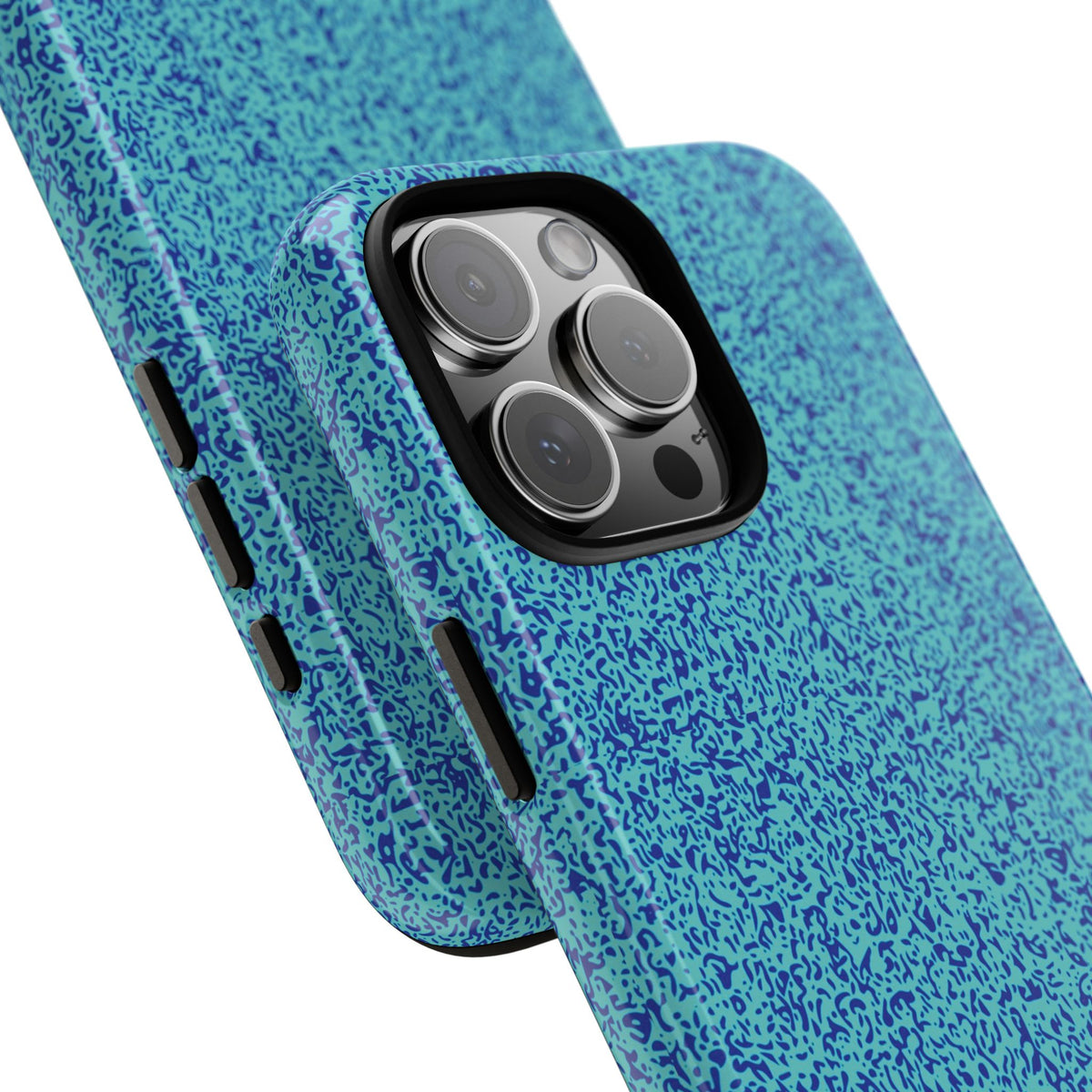 All over print iphone cases aqua blue