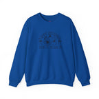 Fall Vibes Crewneck Sweatshirt — 'Happy Pumpkin' Spice Season Bonfires, Sweaters & Hayrides