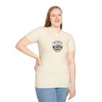 Star Spangled est. 1776 Vintage Van T-Shirt — Patriotic American Flag Tee Printify