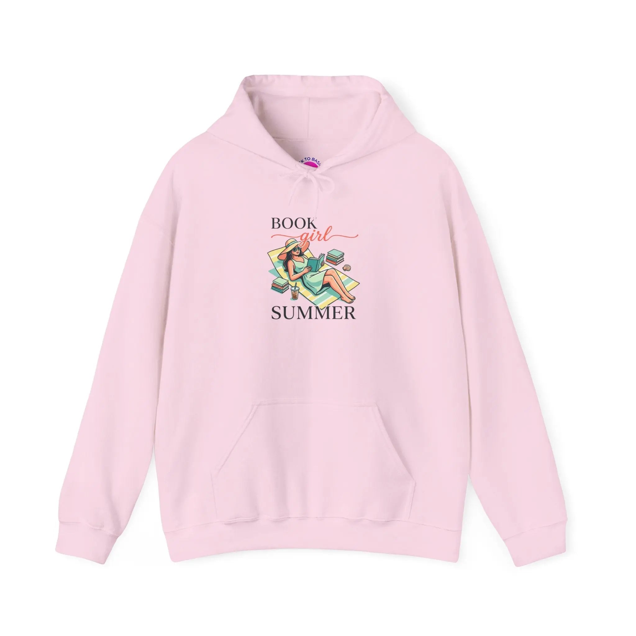 Book Girl Summer Hoodie | BookTok, Reading, Beach Reads, Bookish Summer Aesthetic Printify