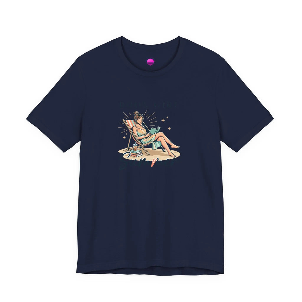 Book Girl Summer Tee | BookTok, beach reads, bookish summer aesthetic Printify