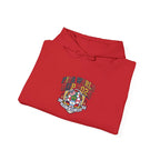World Cup Patch Hoodie | soccer watch party, match-day outfit Printify