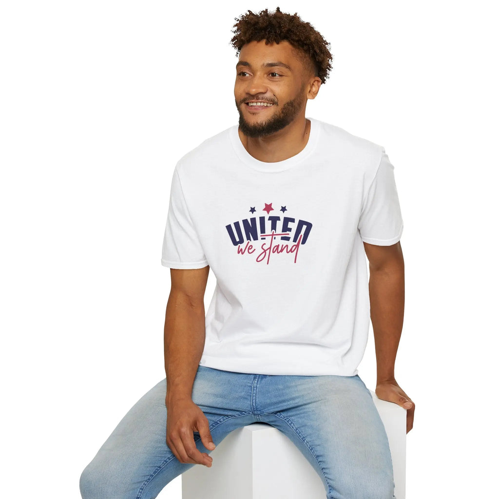 United We Stand July 4th T-Shirt Printify
