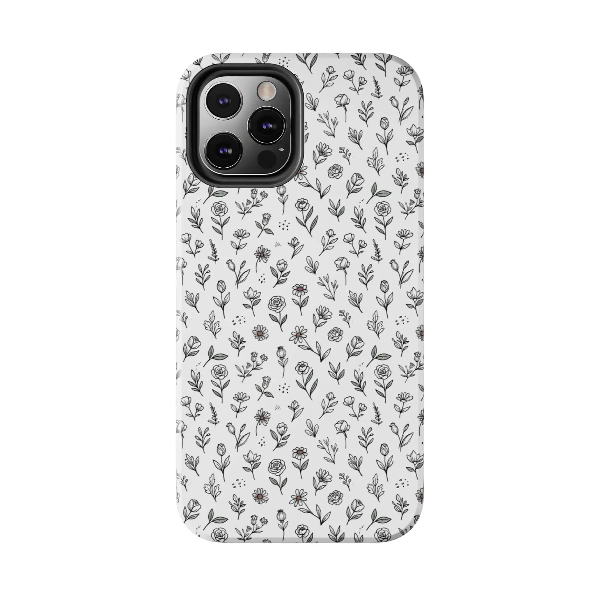 Floral Summer Vibe Phone Case — Tough Protective Floral All‑Over Print Printify