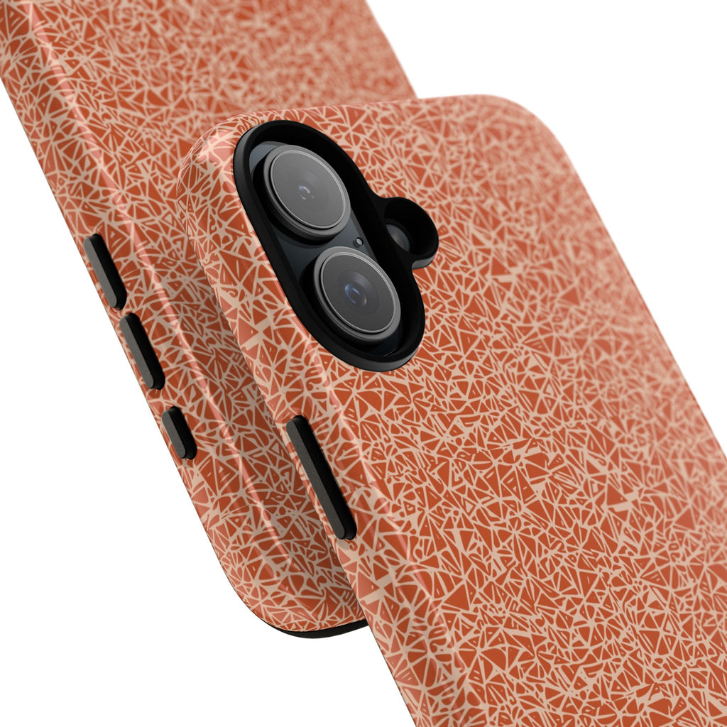 Micro-design phone cases orange