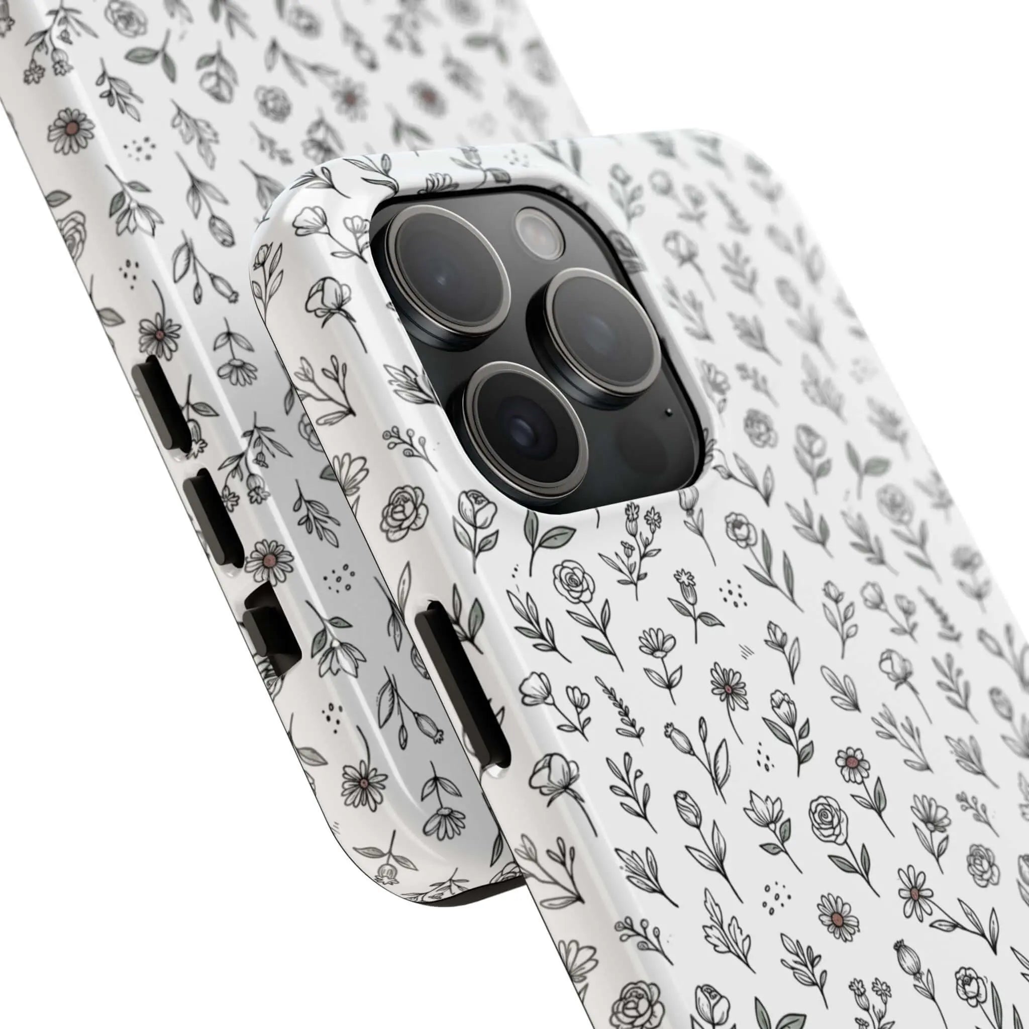 Floral Summer Vibe Phone Case — Tough Protective Floral All‑Over Print Printify