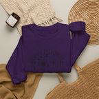 Fall Vibes Crewneck Sweatshirt — 'Happy Pumpkin' Spice Season Bonfires, Sweaters & Hayrides