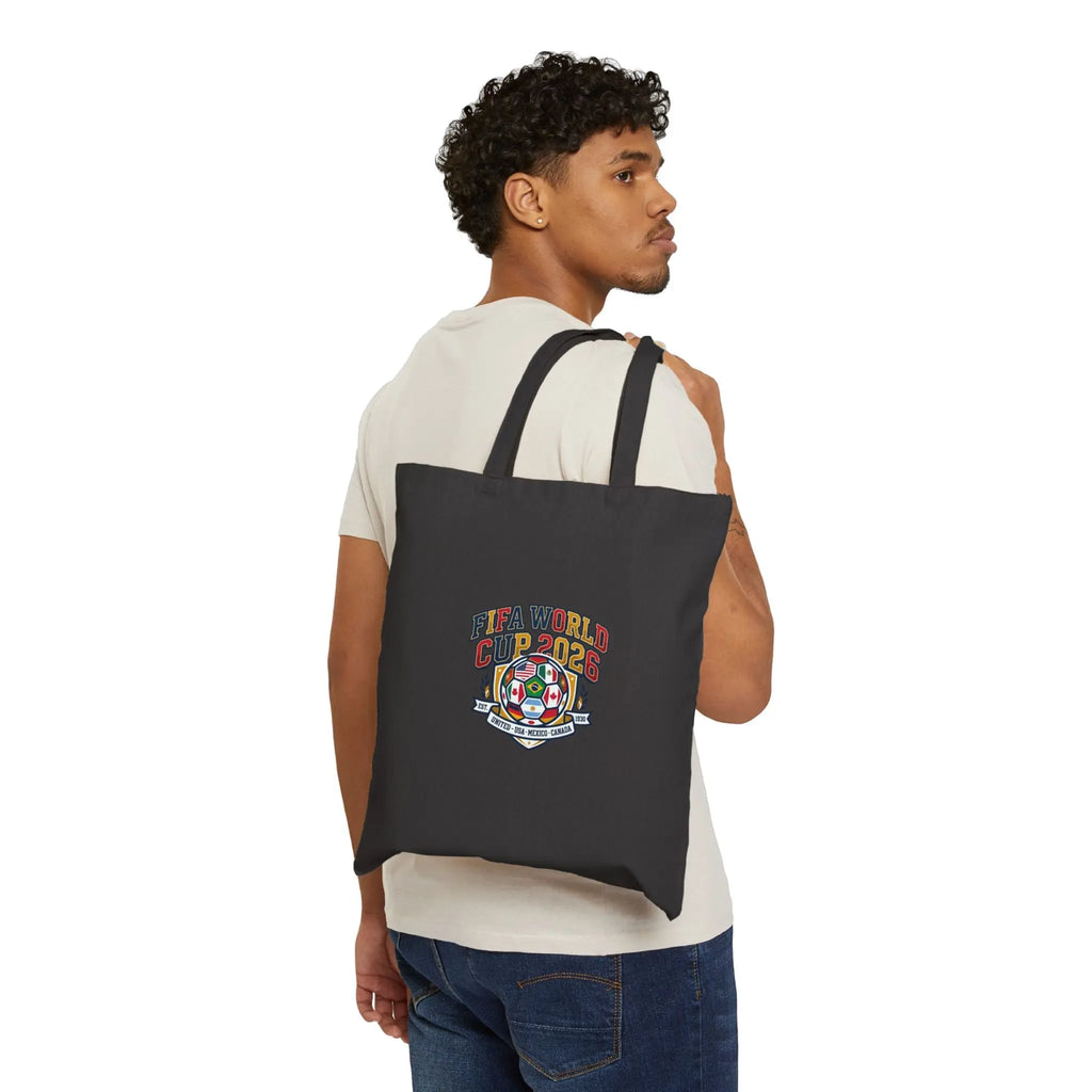 Soccer Crest Graphic Tote | Match-Day Outfit, Country Colors Printify