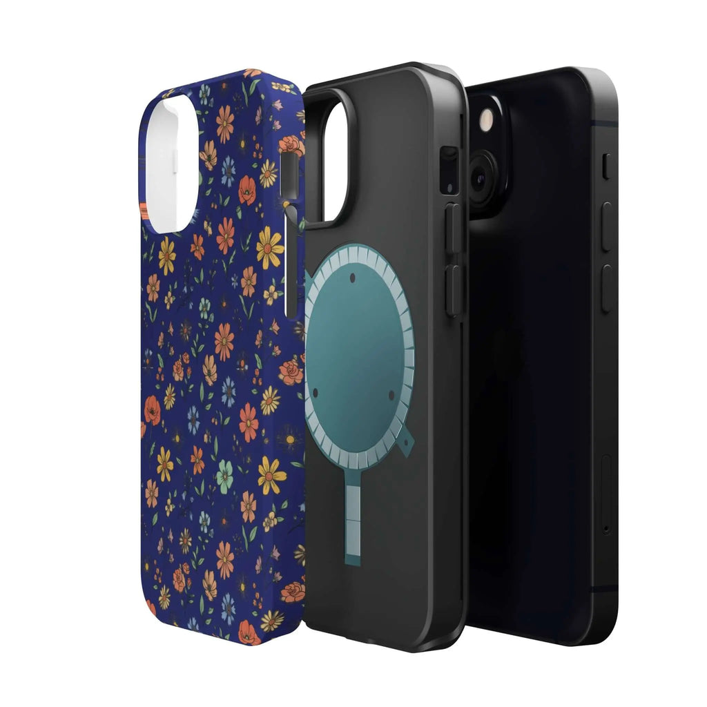 Floral All-Over Seasonal Print Phone Case — Magnetic Impact-Resistant Printify