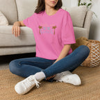 Take Me to the Beach Pastel Palm T-Shirt Printify