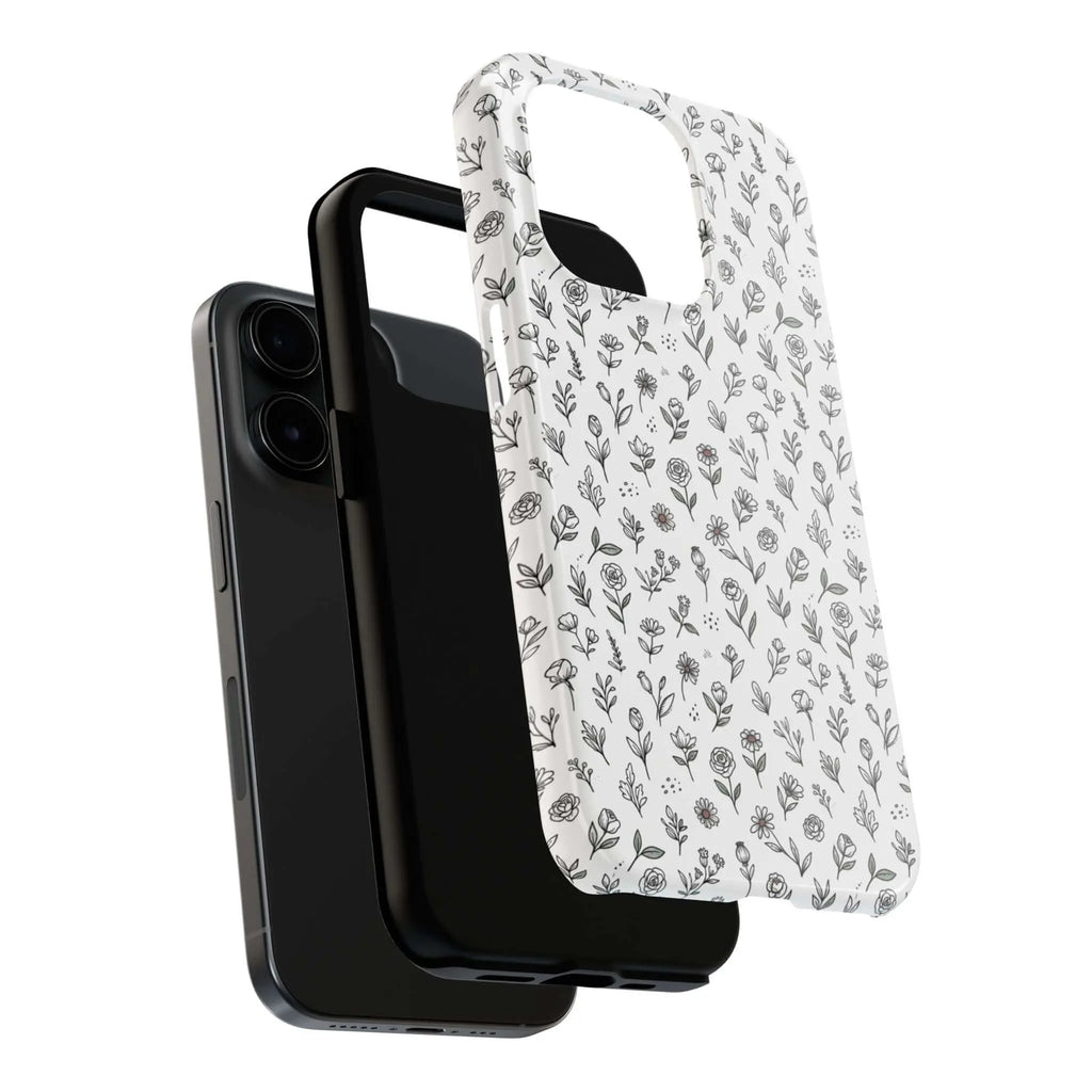 Floral Summer Vibe Phone Case — Tough Protective Floral All‑Over Print Printify