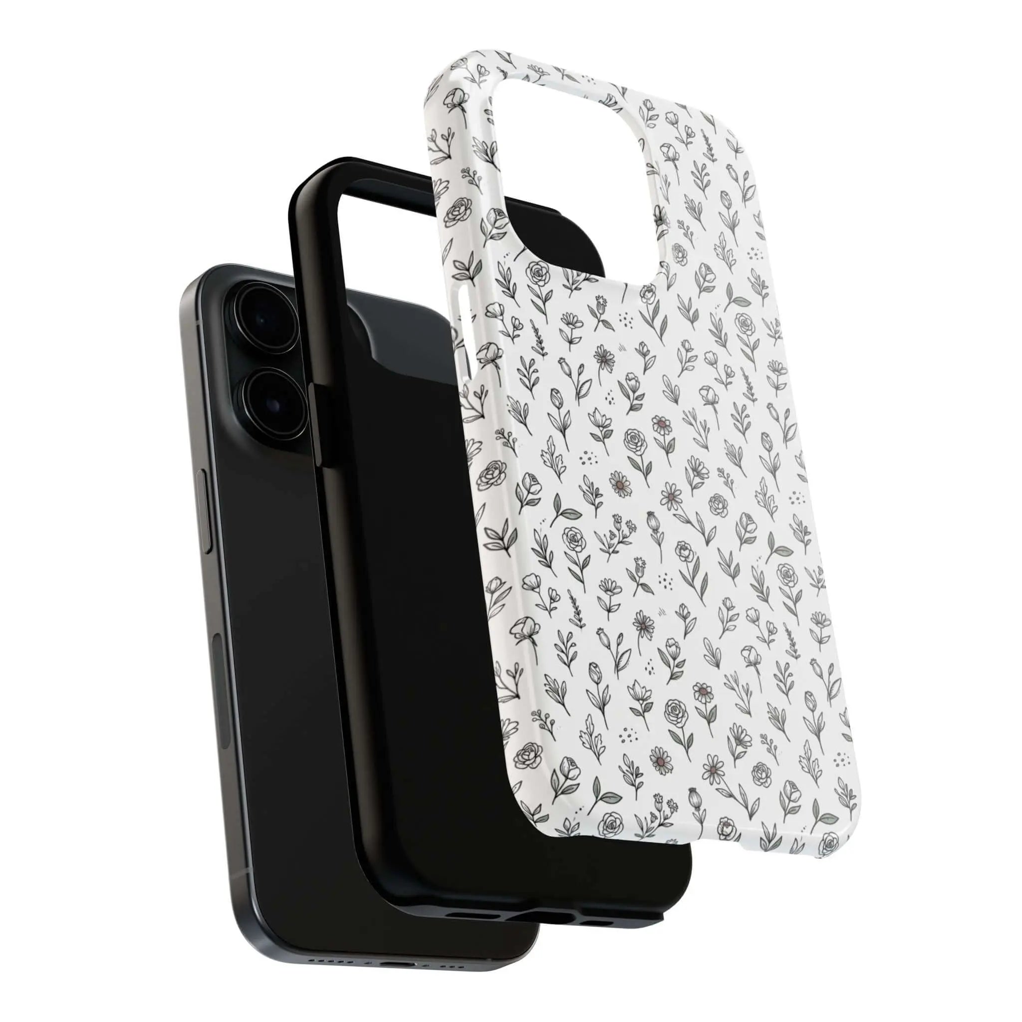 Floral Summer Vibe Phone Case — Tough Protective Floral All‑Over Print Printify