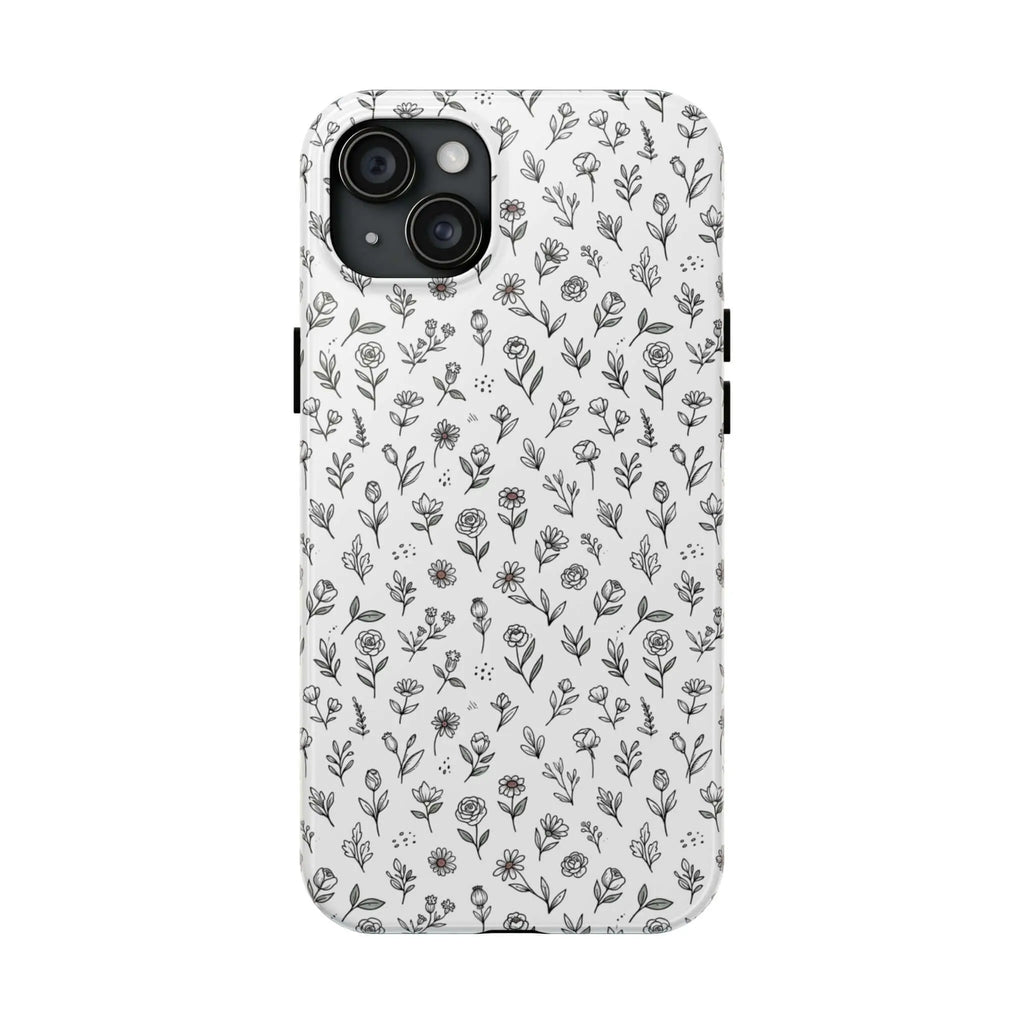 Floral Summer Vibe Phone Case — Tough Protective Floral All‑Over Print Printify
