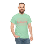 Pink "SUMMER" Graphic Tee — Summer Repeat Printify