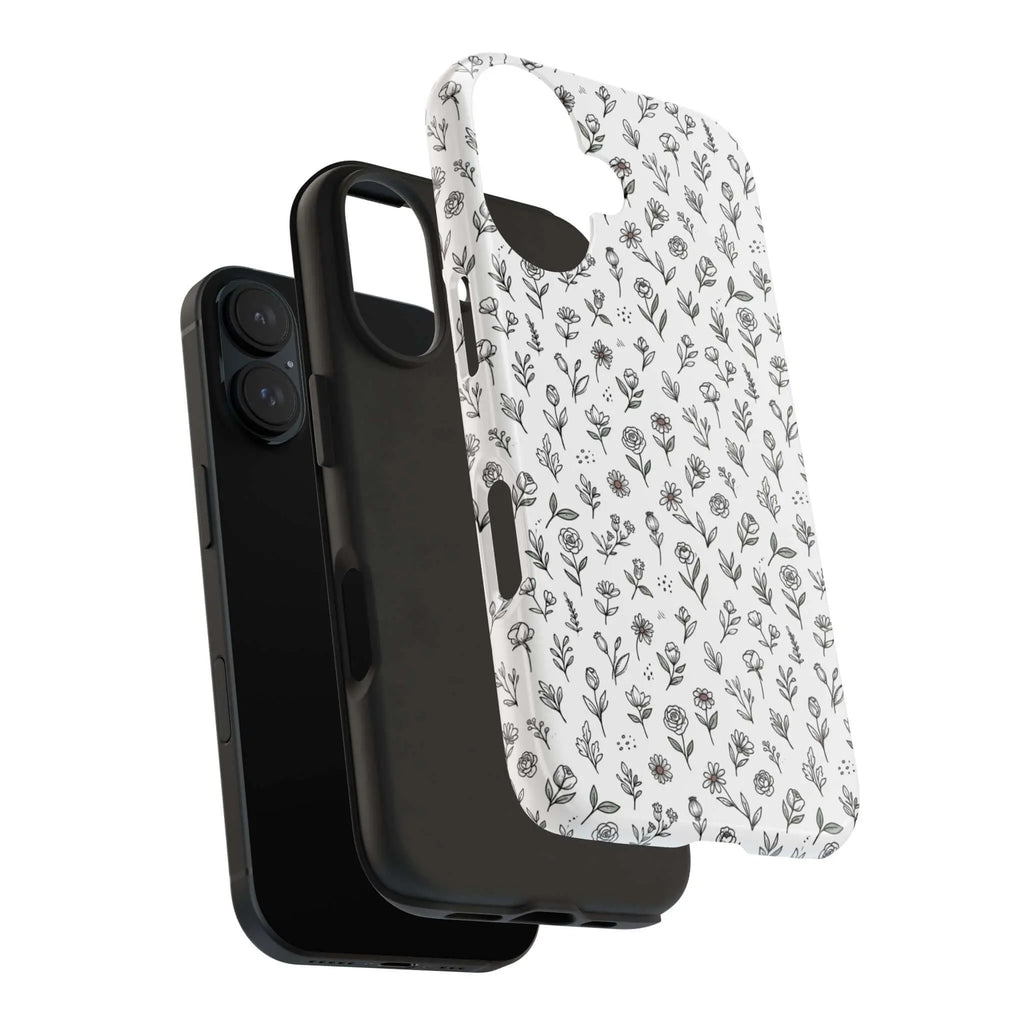 Floral Summer Vibe Phone Case — Tough Protective Floral All‑Over Print Printify