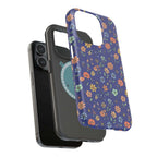 Floral All-Over Seasonal Print Phone Case — Magnetic Impact-Resistant Printify