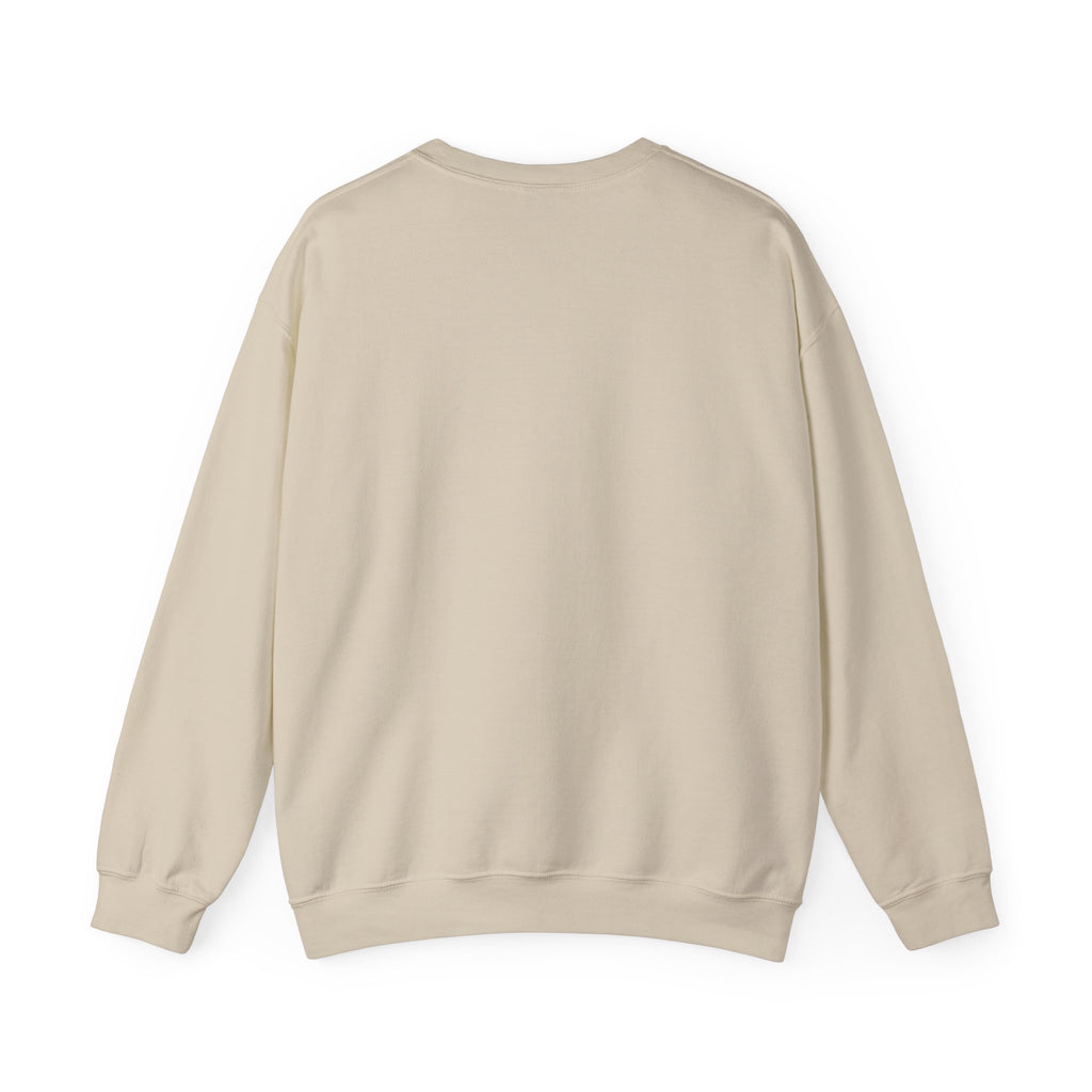 Cozy Crewneck Sweatshirt — Minimal 'COZY.' Soft White Pullover