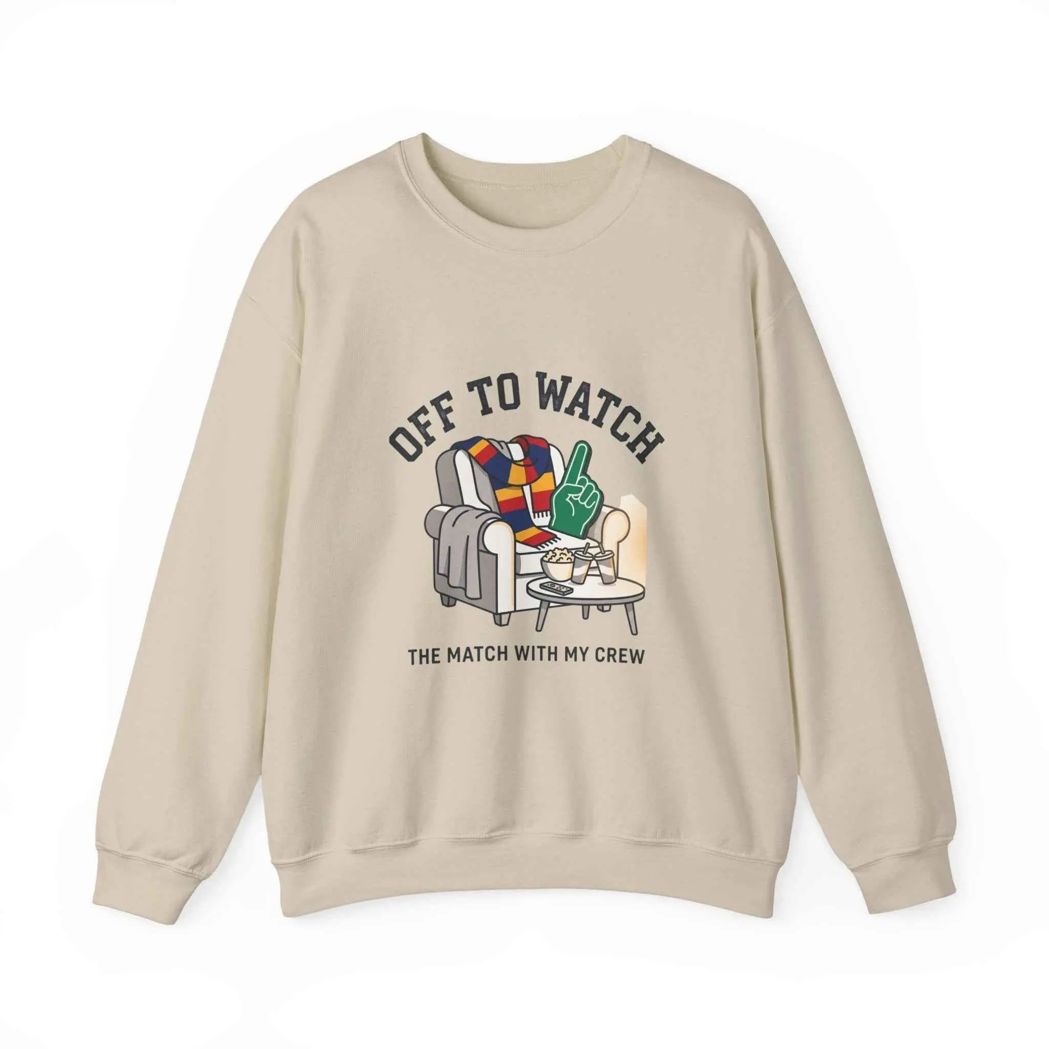 Off to Watch Crewneck Sweatshirt | Soccer Watch Party, Match-Day Outfit