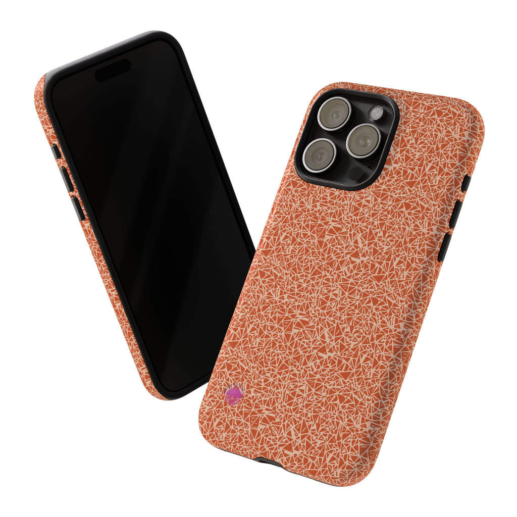 Micro-design phone cases orange