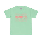 Pink "SUMMER" Graphic Tee — Summer Repeat Printify