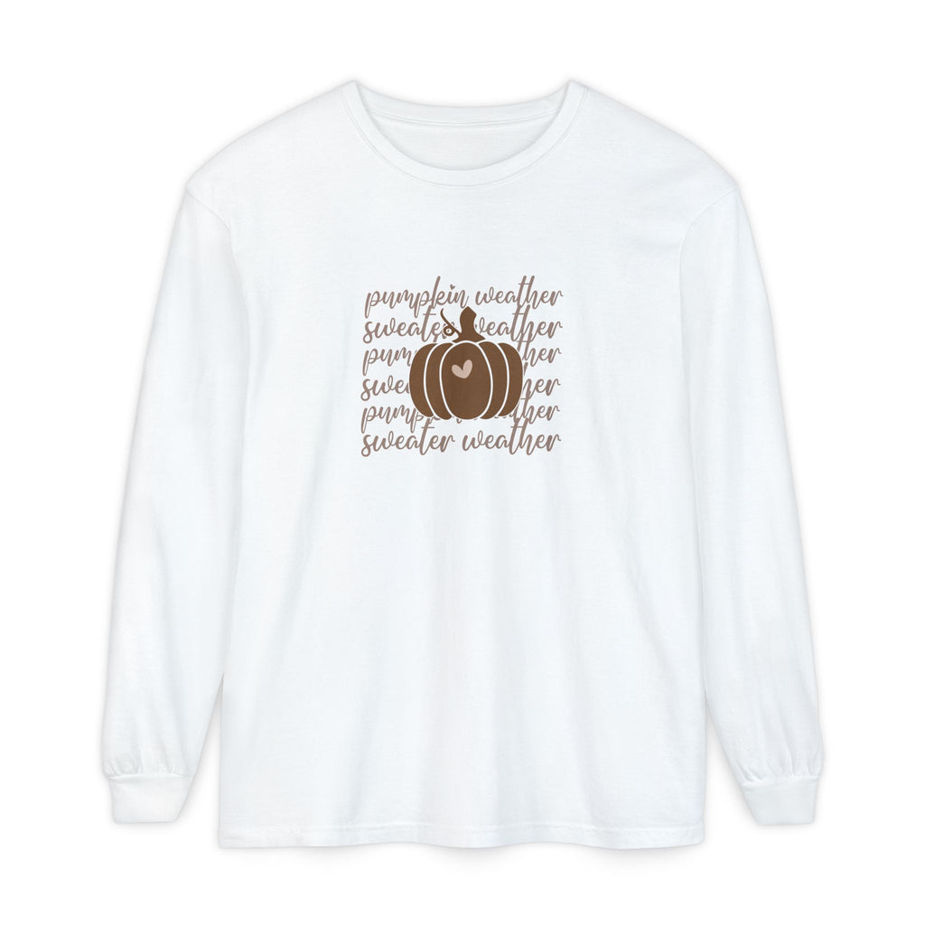 Pumpkin Weather Long Sleeve Tee