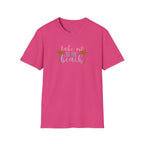 Take Me to the Beach Pastel Palm T-Shirt Printify