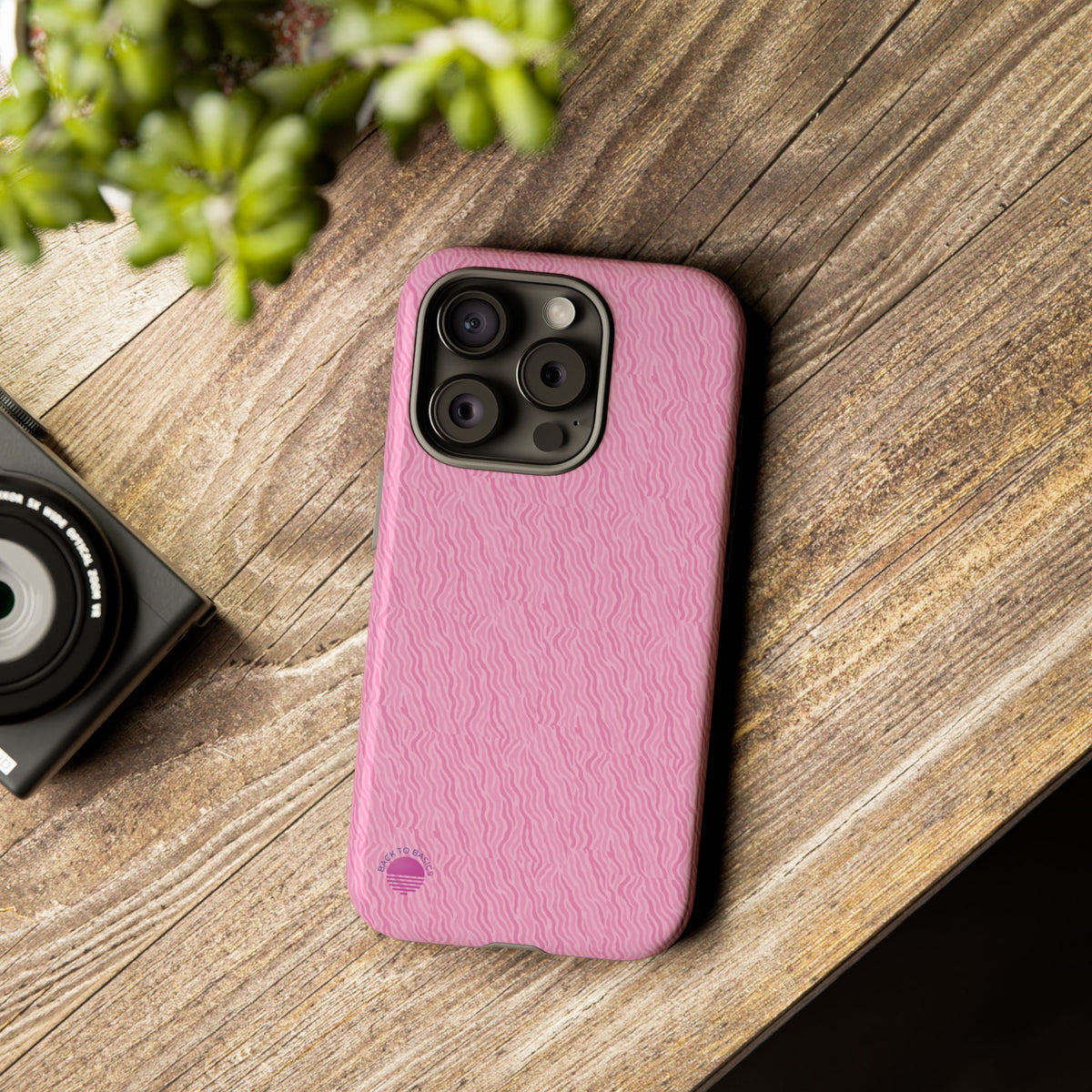 Micro-design pink zebra