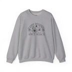 Fall Vibes Crewneck Sweatshirt — 'Happy Pumpkin' Spice Season Bonfires, Sweaters & Hayrides