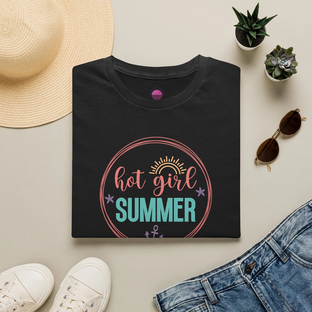 Hot Girl Summer Beachy Sun T-Shirt Printify