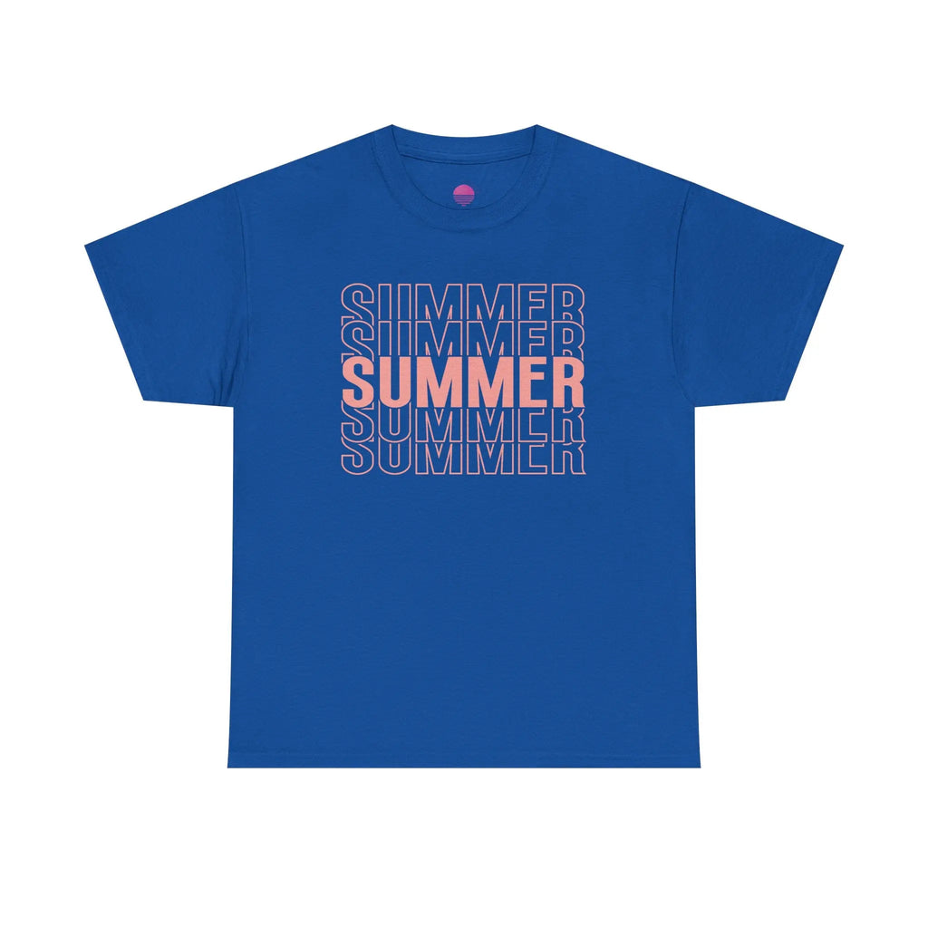 Pink "SUMMER" Graphic Tee — Summer Repeat Printify