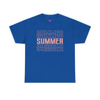 Pink "SUMMER" Graphic Tee — Summer Repeat Printify