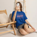 Pink "SUMMER" Graphic Tee — Summer Repeat Printify