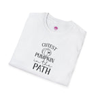 T-Shirt — "Cutest Pumpkin in the Path" Fall Graphic Tee