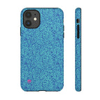 All over print iphone cases aqua blue