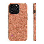 Micro-design phone cases orange