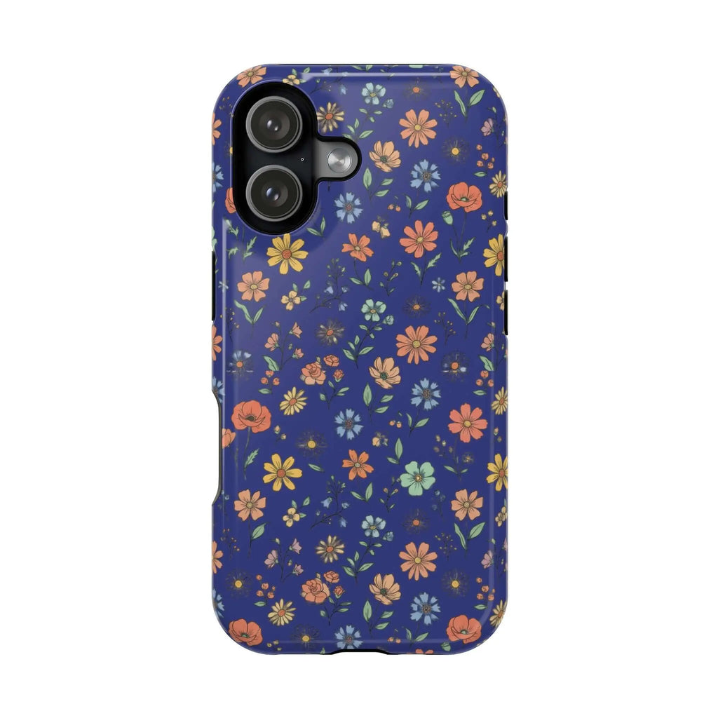 Floral All-Over Seasonal Print Phone Case — Magnetic Impact-Resistant Printify