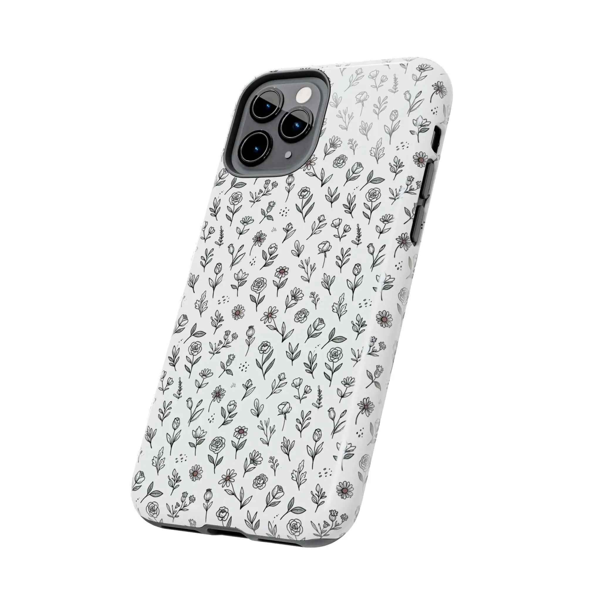 Floral Summer Vibe Phone Case — Tough Protective Floral All‑Over Print Printify